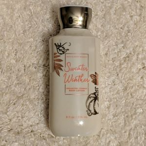 NEW Bath & Body Works Sweater Weather Body Lotion